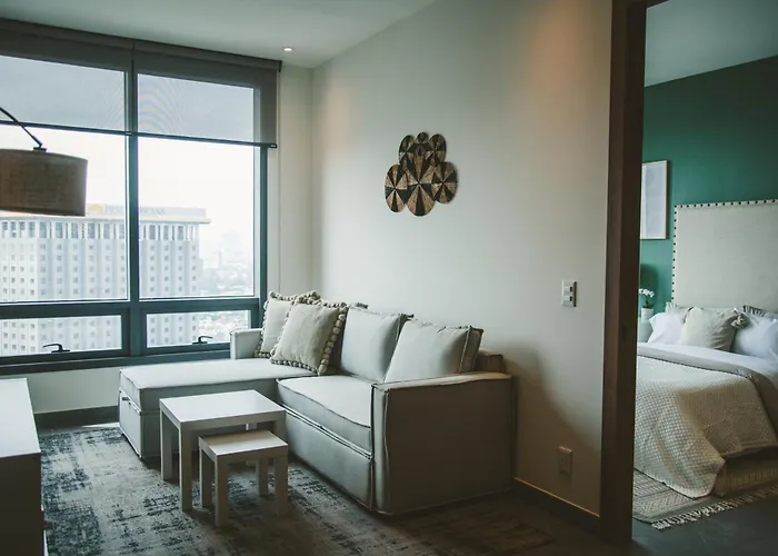 2206- Chic 1br Near Downtown W Luxe Amenities México DF